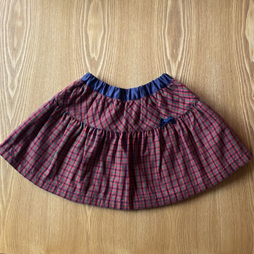 familiar リバーシブル スカート 110 美品 - スカート