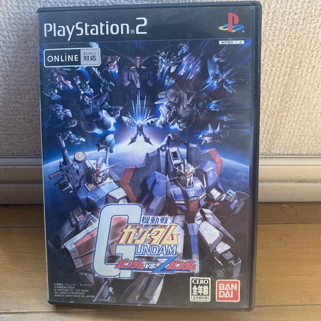 BANDAI(バンダイ)の機動戦士ガンダム ガンダムvs.Zガンダム PS2 エンタメ/ホビーのゲームソフト/ゲーム機本体(家庭用ゲームソフト)の商品写真