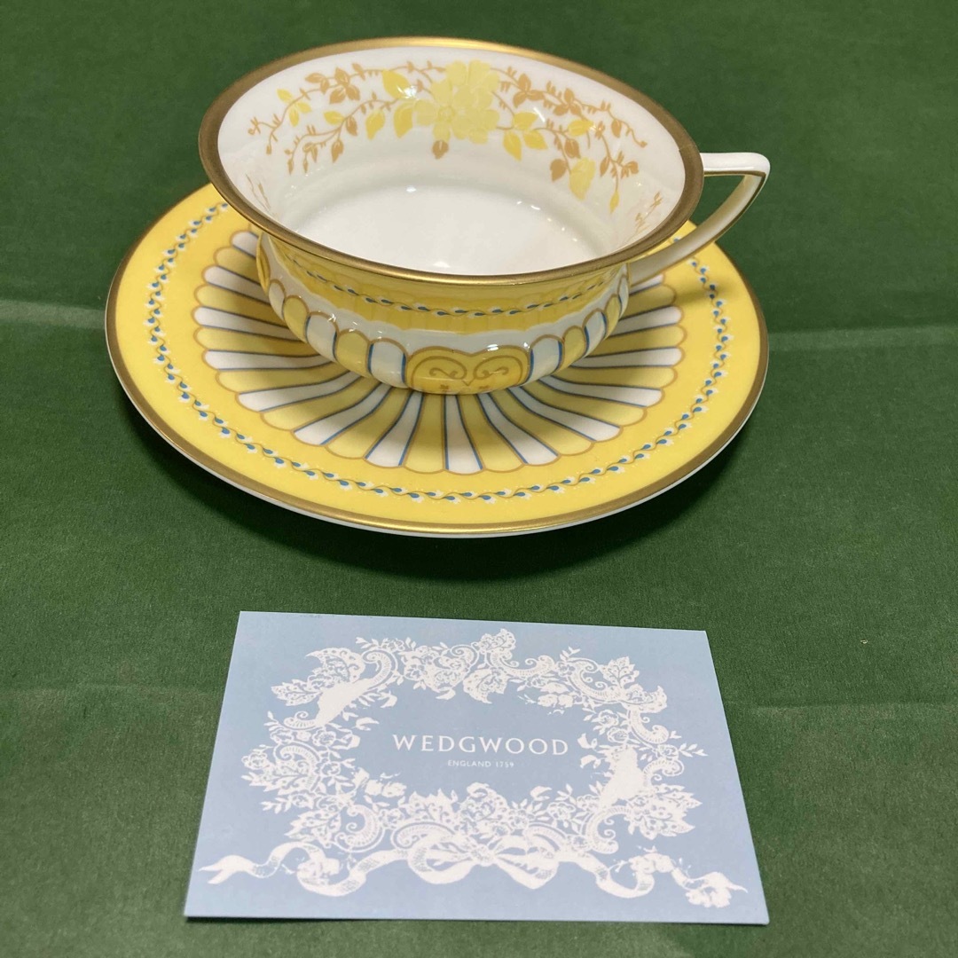 WEDGWOOD - 未使用品!箱あり ウエッジウッド イエローリボン