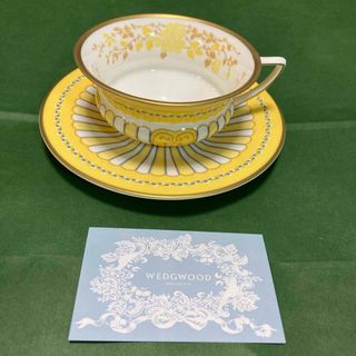 ウェッジウッド(WEDGWOOD)の未使用品！箱あり　ウエッジウッド　イエローリボン　ハーレクインシリーズ(食器)