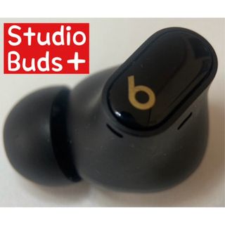 ビーツバイドクタードレ(Beats by Dr Dre)の美品　【ブラック】国内正規品　Beats Studio Buds＋【左イヤホン】(ヘッドフォン/イヤフォン)