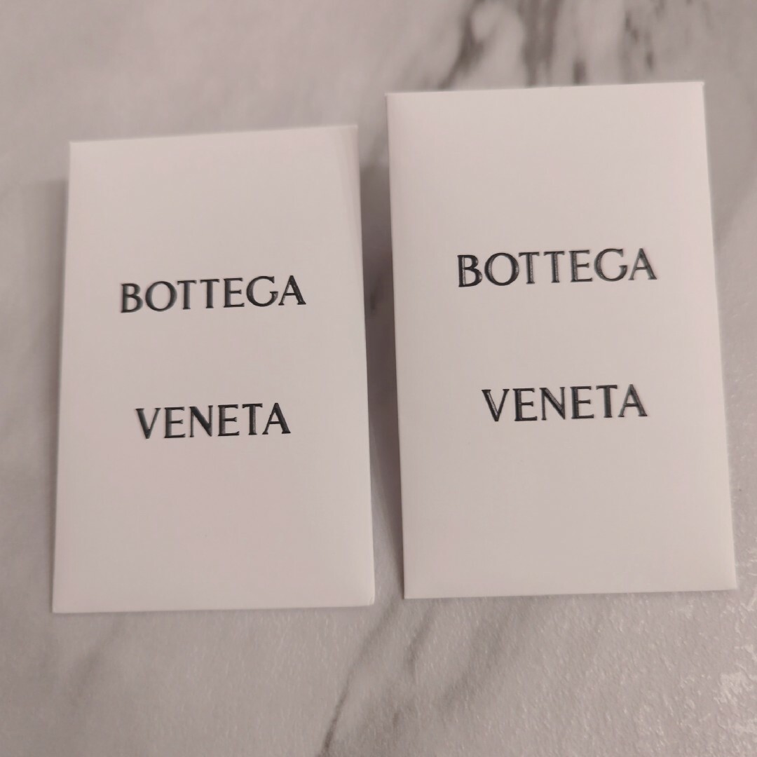 Bottega Veneta(ボッテガヴェネタ)のボッテガ・ヴェネタ　封筒　ミニ　2枚セット ハンドメイドの文具/ステーショナリー(カード/レター/ラッピング)の商品写真