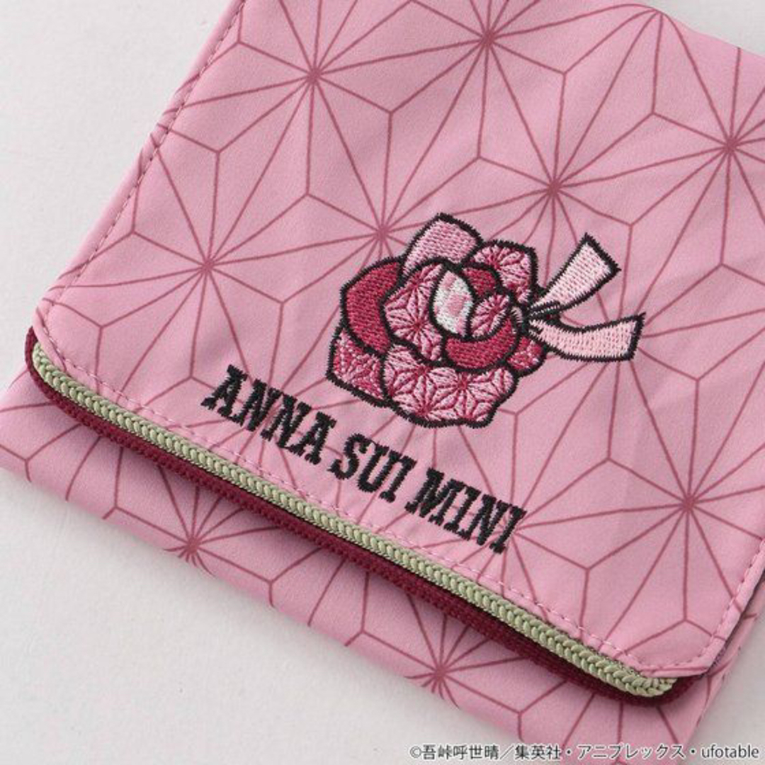 ANNA SUI mini(アナスイミニ)の鬼滅の刃×ANNA SUI mini　移動ポケット　竈門禰豆子 ハンドメイドのキッズ/ベビー(外出用品)の商品写真