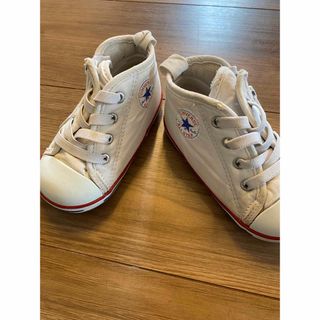 コンバース(CONVERSE)のコンバースBABYALLSTARNZホワイト Converse(スニーカー)