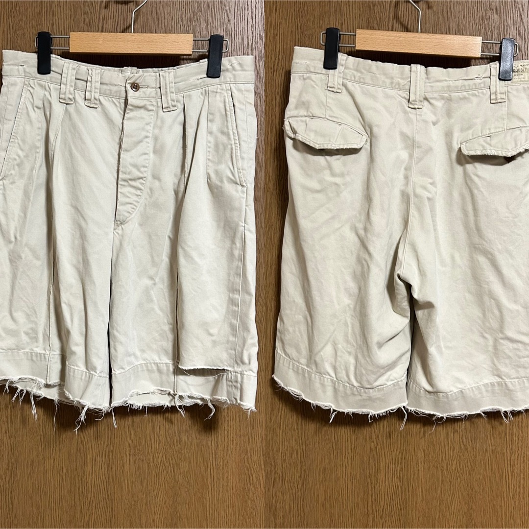 RRL(ダブルアールエル)のW75cm！RRLダブルアールエル 古着ショートパンツ 要サイズ状態確認！ メンズのパンツ(ショートパンツ)の商品写真