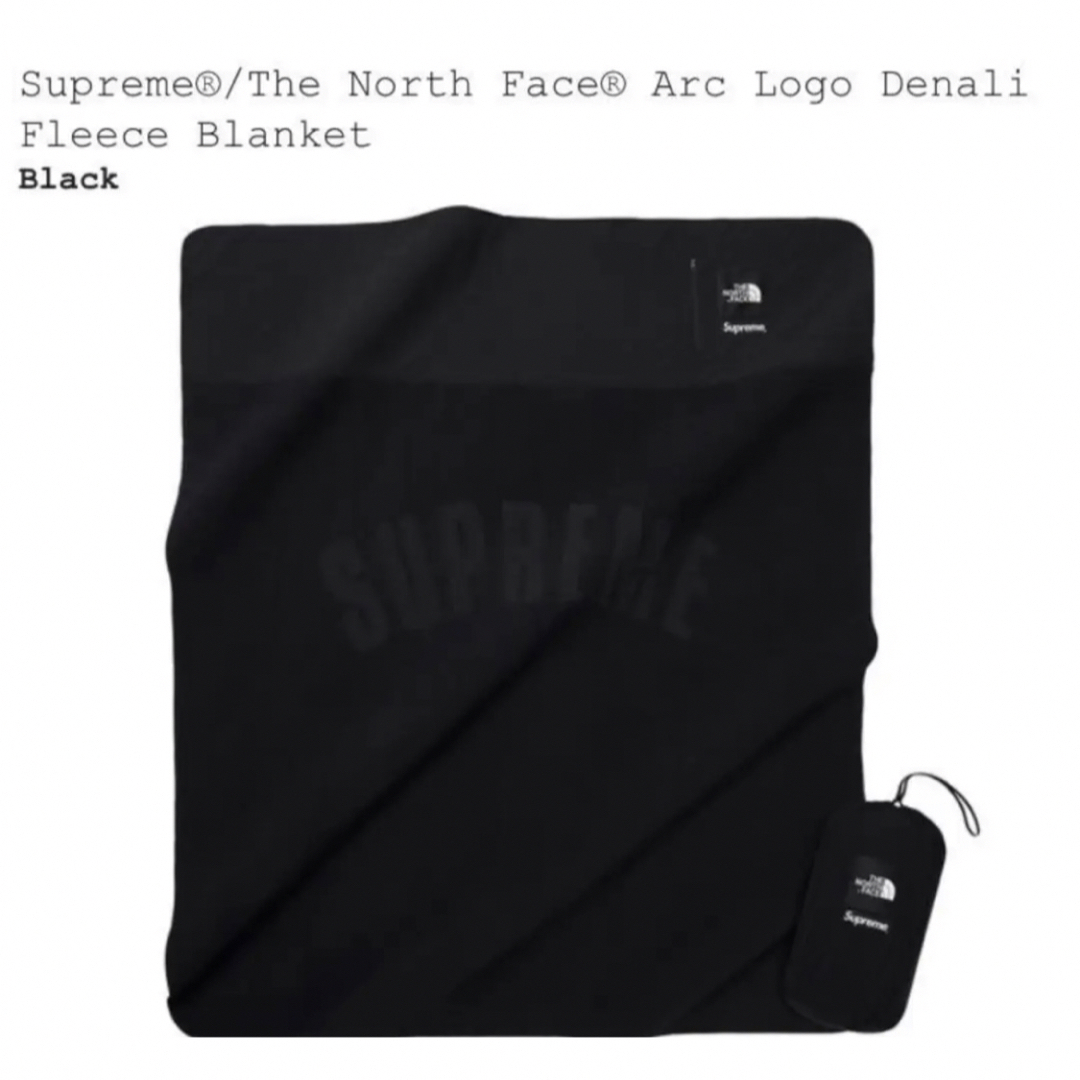 Supreme TheNorthFace フリースブランケットアーチロゴ