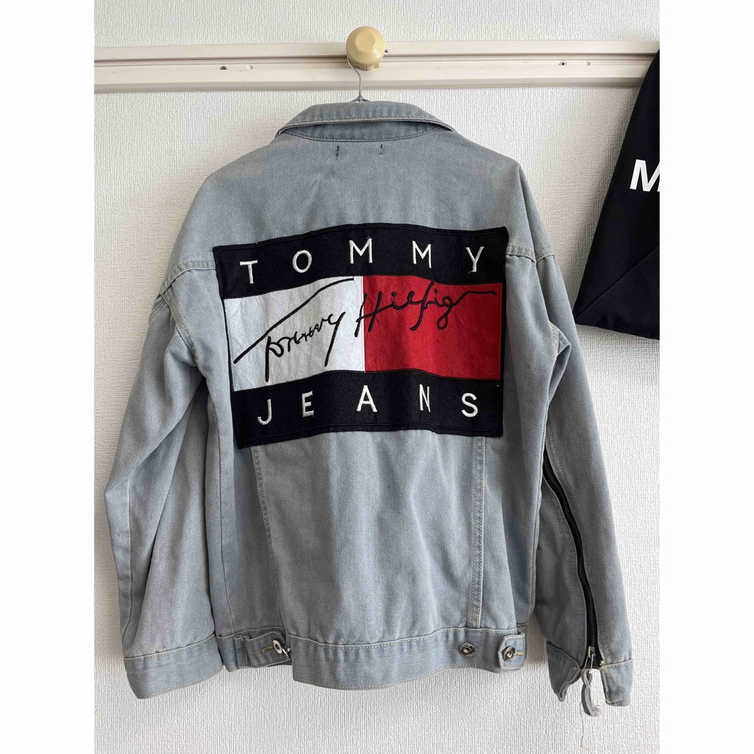 TOMMY HILFIGER(トミーヒルフィガー)のトミーフィルフィガー　デニム　ジャケット メンズのジャケット/アウター(Gジャン/デニムジャケット)の商品写真