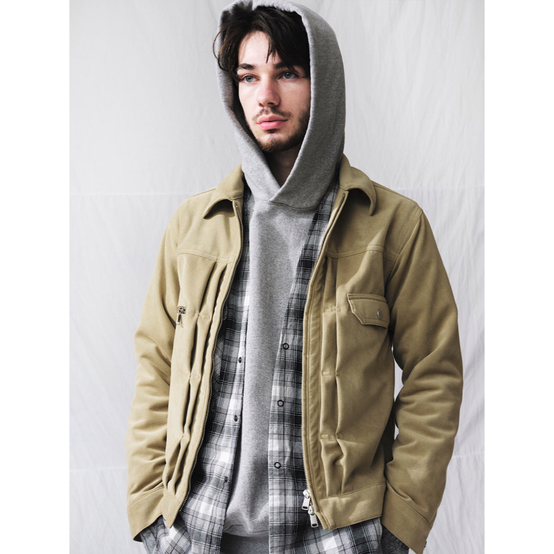 nonnative - nonnative DWELLER HOODY COTTON SWEAT 紺の通販 by てぽ