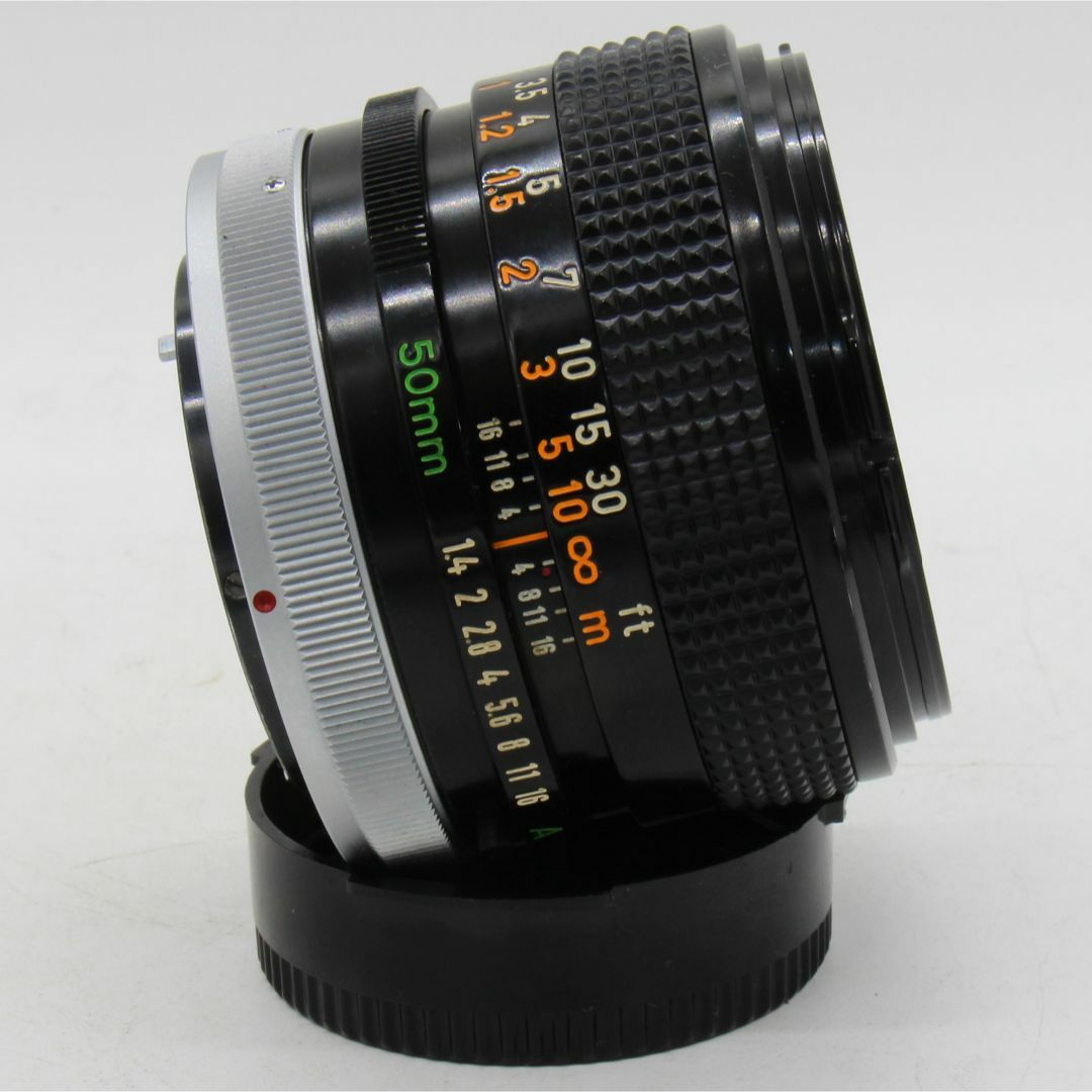 Canon FD 50mm 1:1.4 S.S.C. 革ケース付 整備済 - レンズ(単焦点)