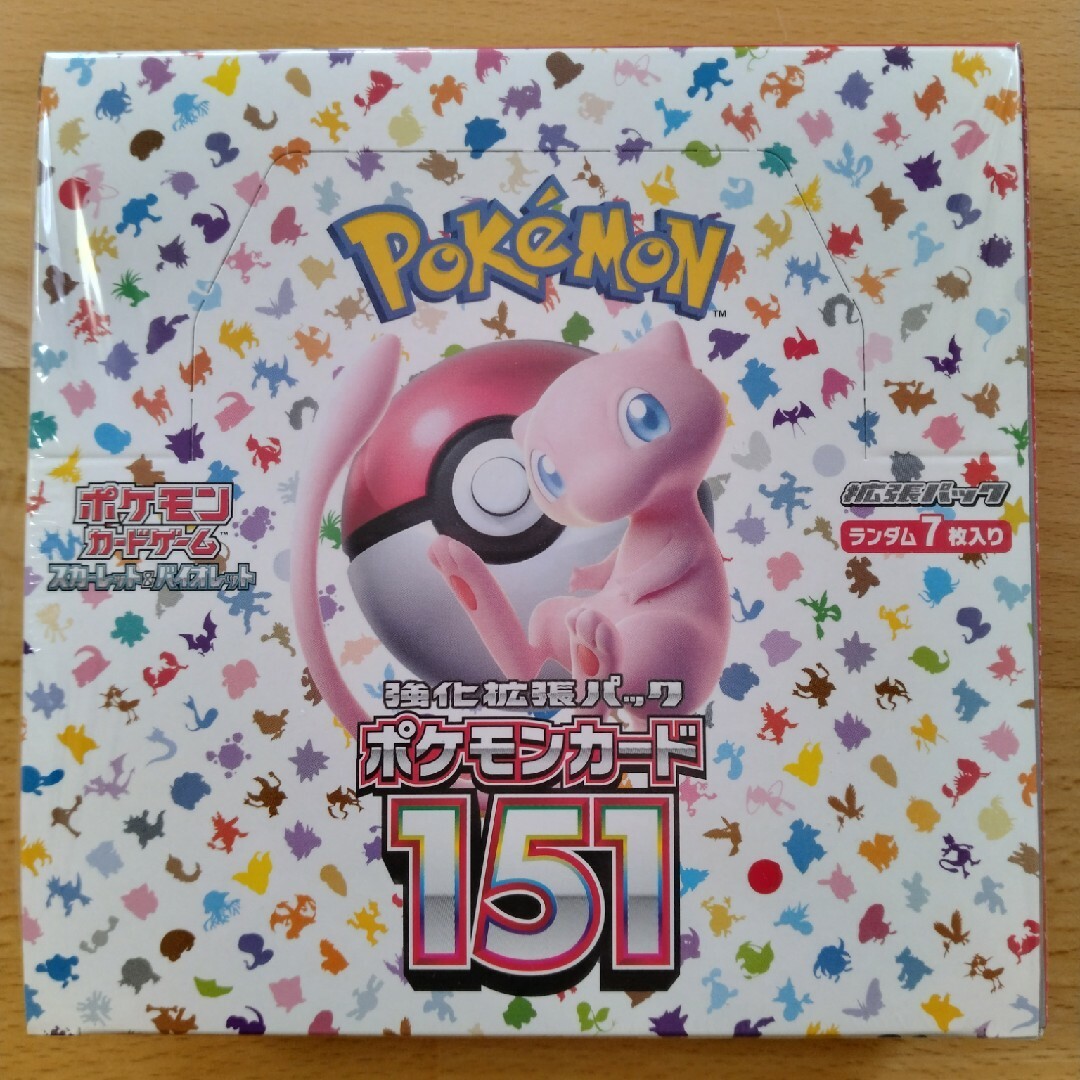 ポケモンカード151　BOX　シュリンク付き