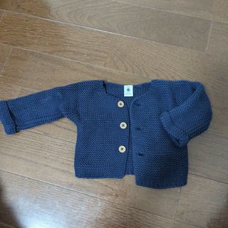 プチバトー(PETIT BATEAU)のpetitbateauカーディガン(カーディガン/ボレロ)