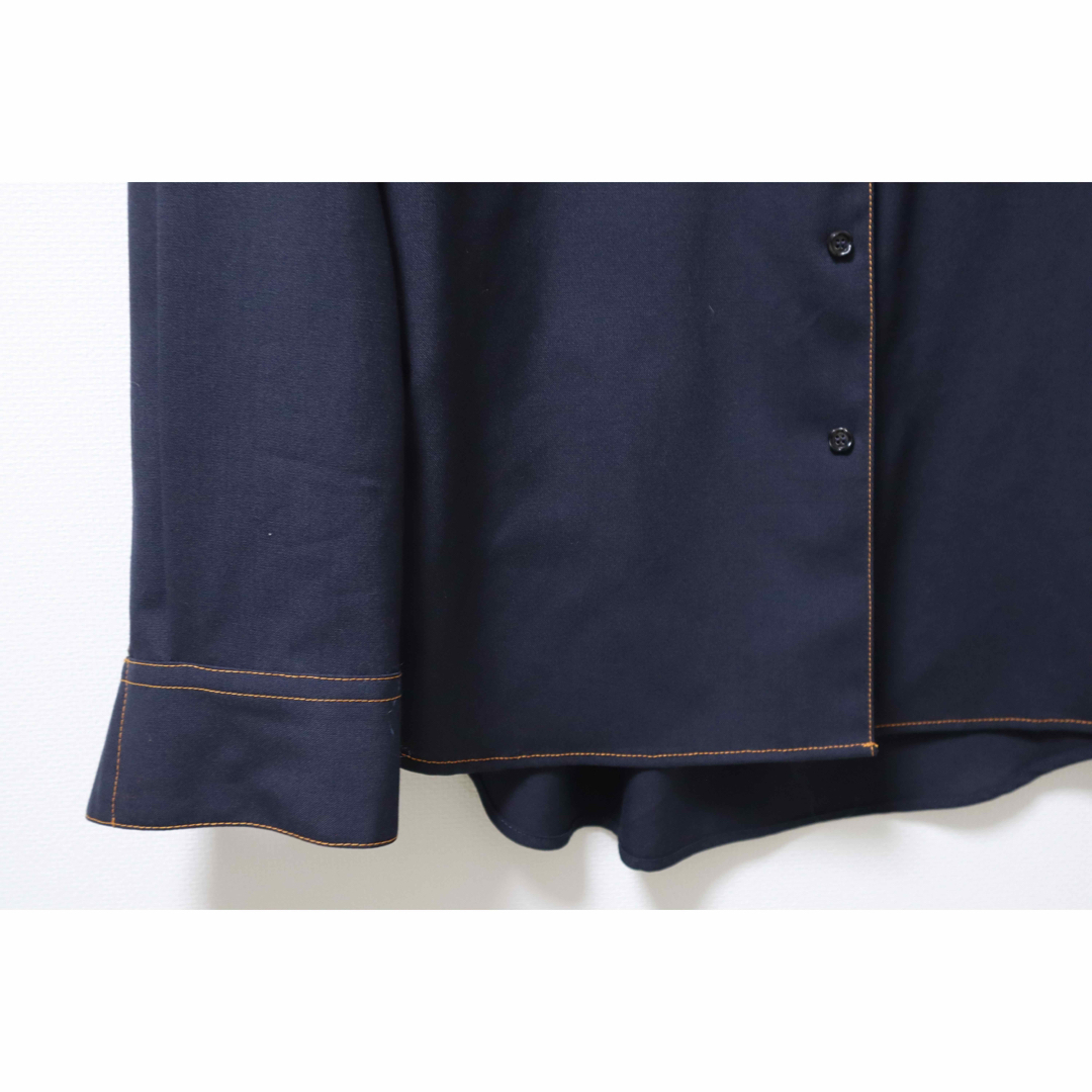 MARNI - marni ステッチ シャツ オレンジ トロピカル ウール MARNI - marni ステッチ シャツ オレンジ トロピカル ウール