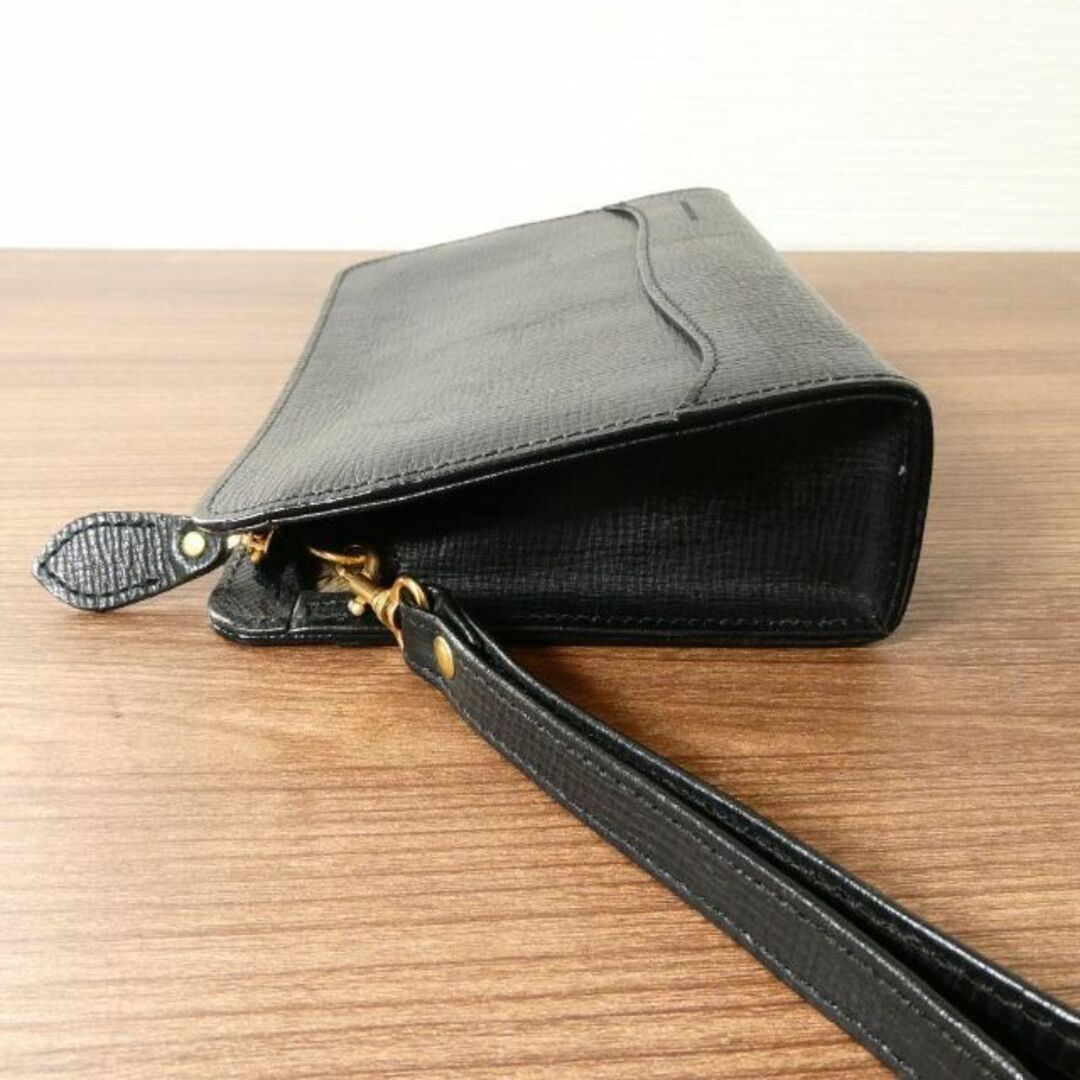 BURBERRY - 良品 綺麗 バーバリーロンドン レザー セカンドバッグ