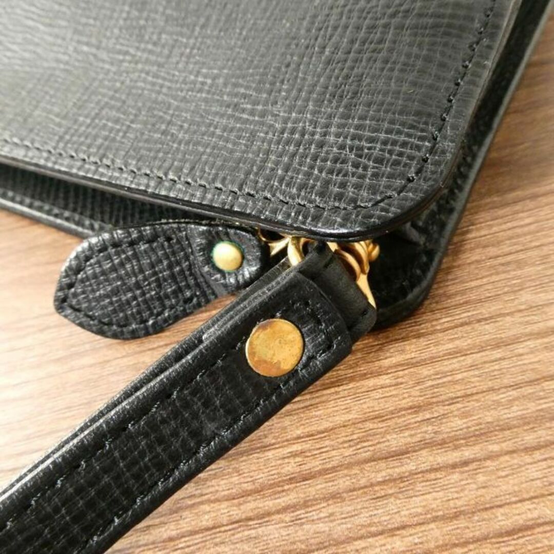 BURBERRY - 良品 綺麗 バーバリーロンドン レザー セカンドバッグ