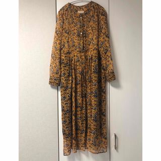 ISABEL MARANT ETOILE イザベルマラン エトワール 21AW MAELYS DRESS フローラルプリント ドレスワンピース ミックス 36