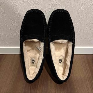 アグ(UGG)の最終値下げ✦ UGG  アグ スリッポン　モカシン  スカラップ  23cm 黒(スリッポン/モカシン)