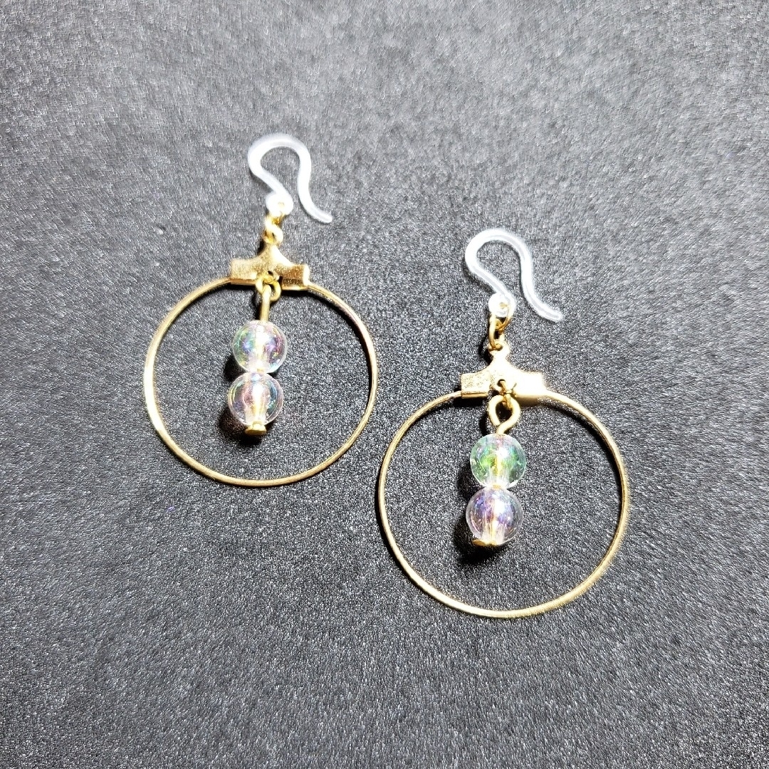 No.135-B 【SALE】フープピアス・イヤリングの通販 by ♪美玖