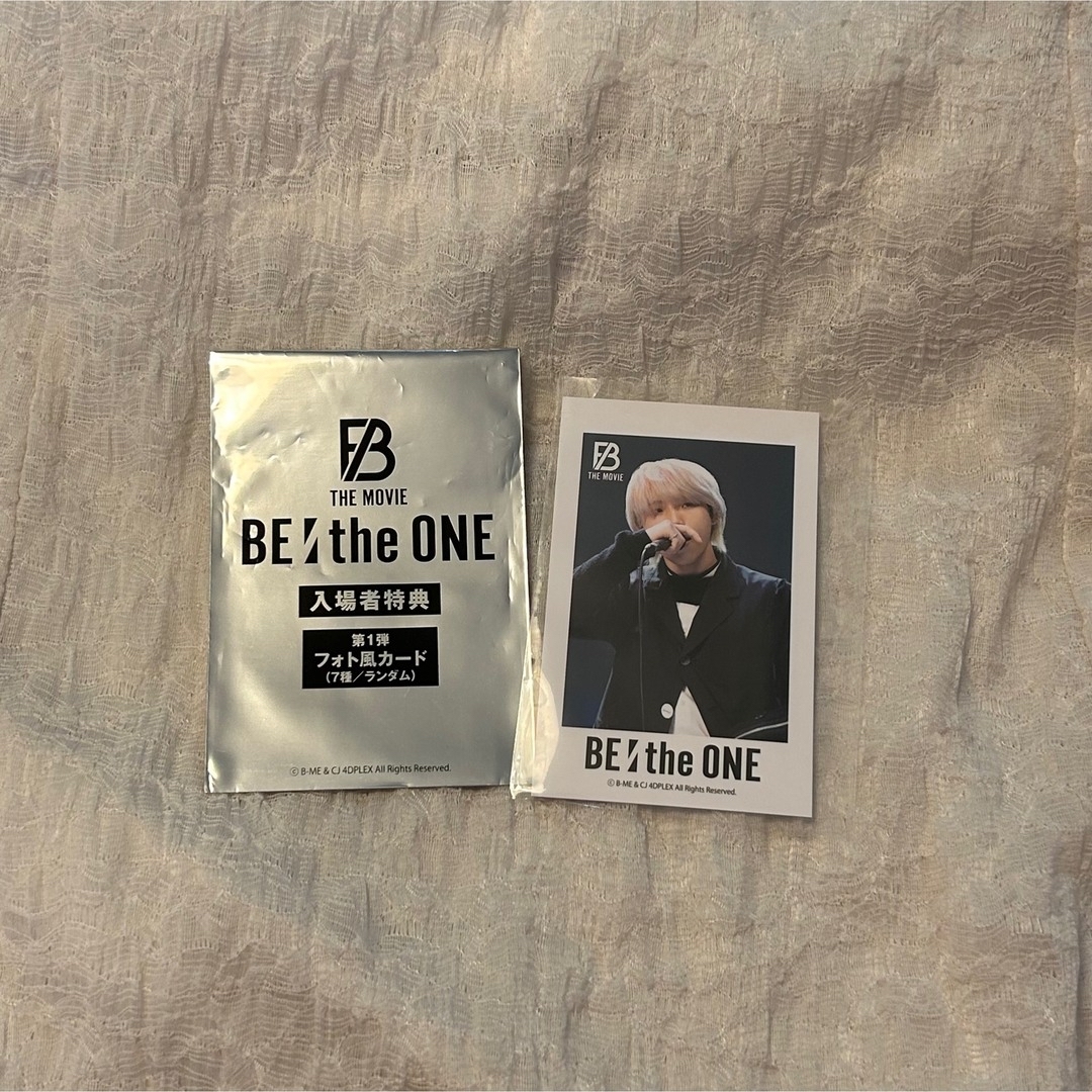 BE:FIRST(ビーファースト)のBE:the ONE シュント　フォト風カード エンタメ/ホビーのタレントグッズ(アイドルグッズ)の商品写真