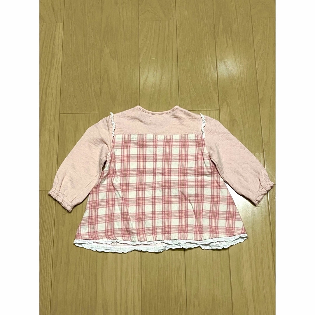 キムラタン(キムラタン)の長袖　80 カットソー キッズ/ベビー/マタニティのベビー服(~85cm)(シャツ/カットソー)の商品写真