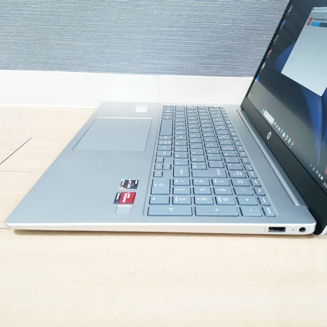 新品 HP シルバー オフィス Windows11 ノートパソコン WEBカメラ