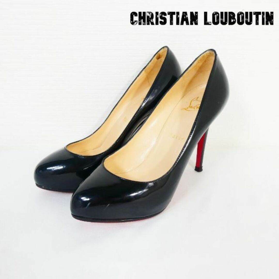 Christian Louboutin エナメルパンプス