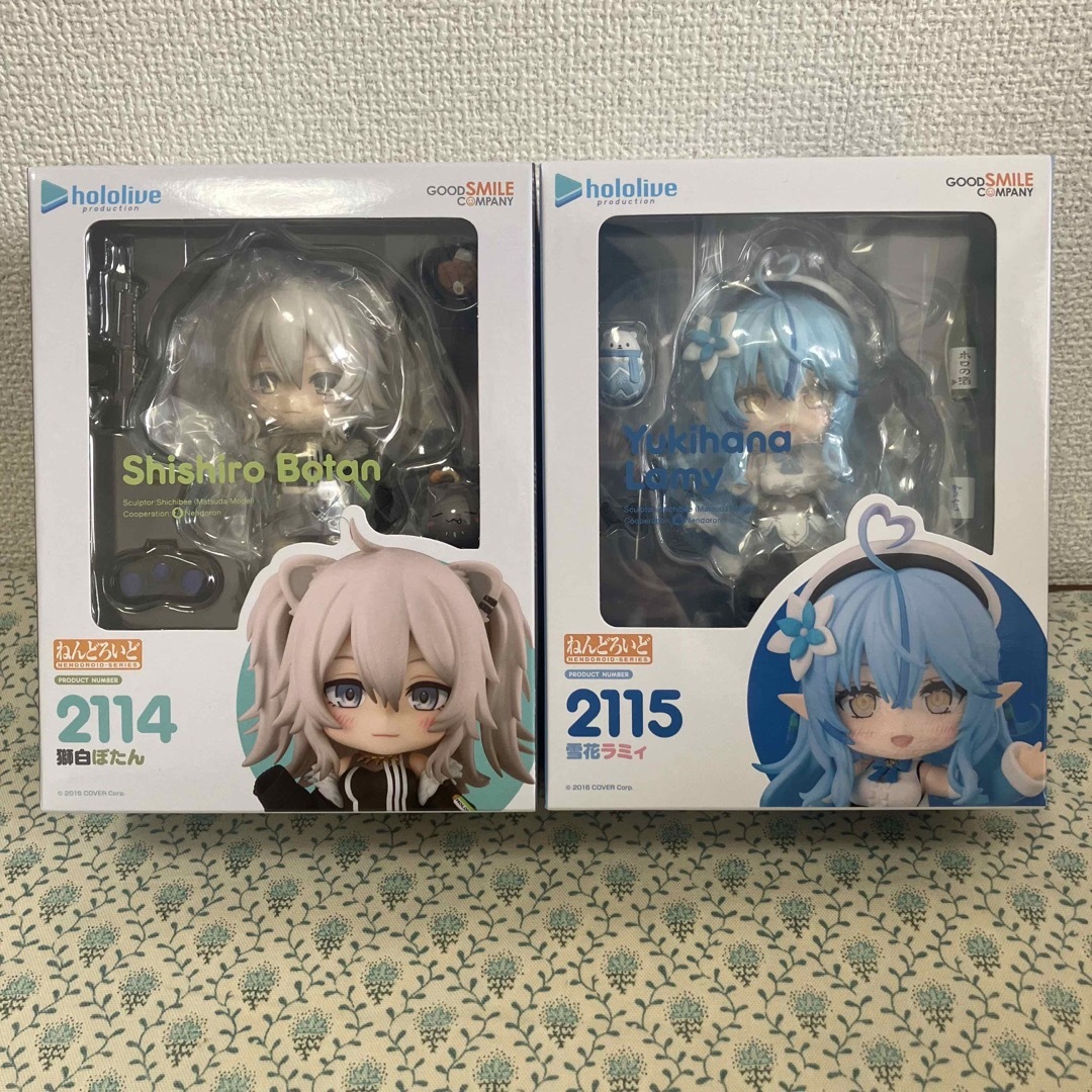 ねんどろいど 雪花ラミィ&獅白ぼたん | フリマアプリ ラクマ