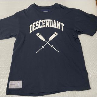 ディセンダント(DESCENDANT)のDESCENDANT PADDLE SS Tシャツ ネイビー(Tシャツ/カットソー(半袖/袖なし))