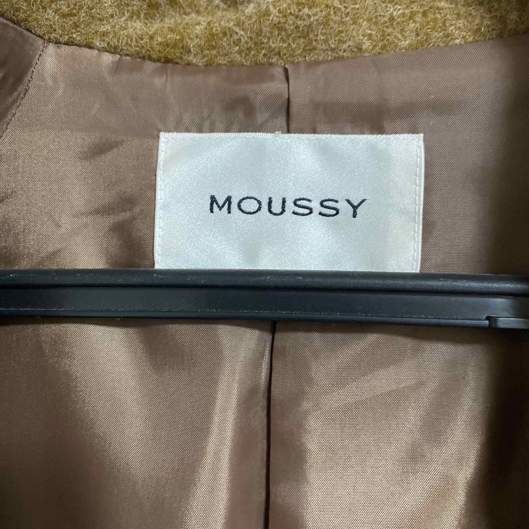 moussy(マウジー)のmoussy コート アウター レディースのジャケット/アウター(ロングコート)の商品写真