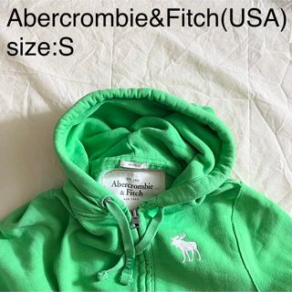 アバクロンビーアンドフィッチ(Abercrombie&Fitch)のAbercrombie&Fitch(USA)ビンテージヘビースウェットパーカ(パーカー)