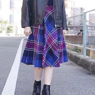 スナイデル(SNIDEL) チェックスカートの通販 1,000点以上 | スナイデル
