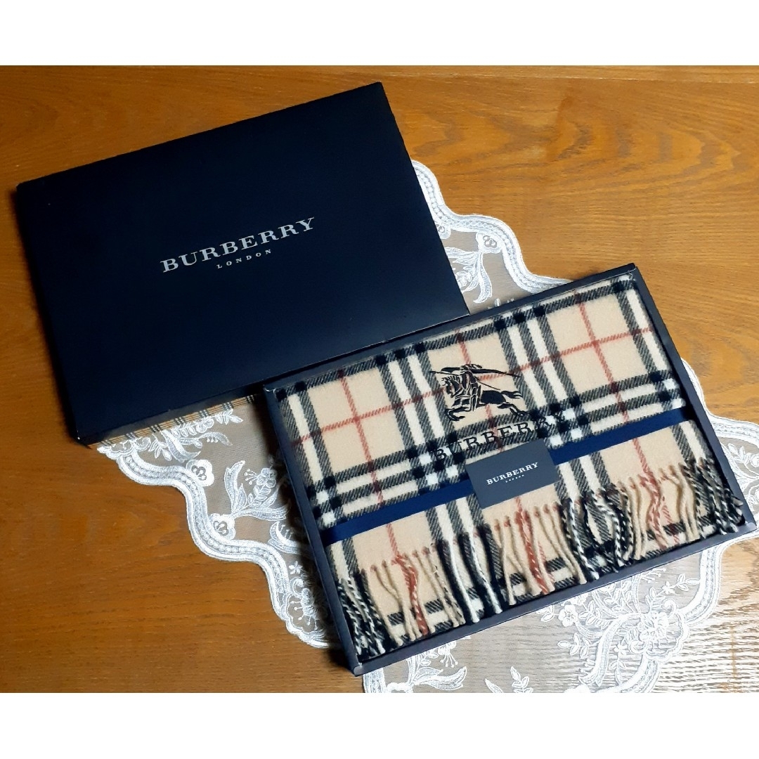 廃盤品 BURBERRY バーバリー ひざ掛け ブランケット 新品-