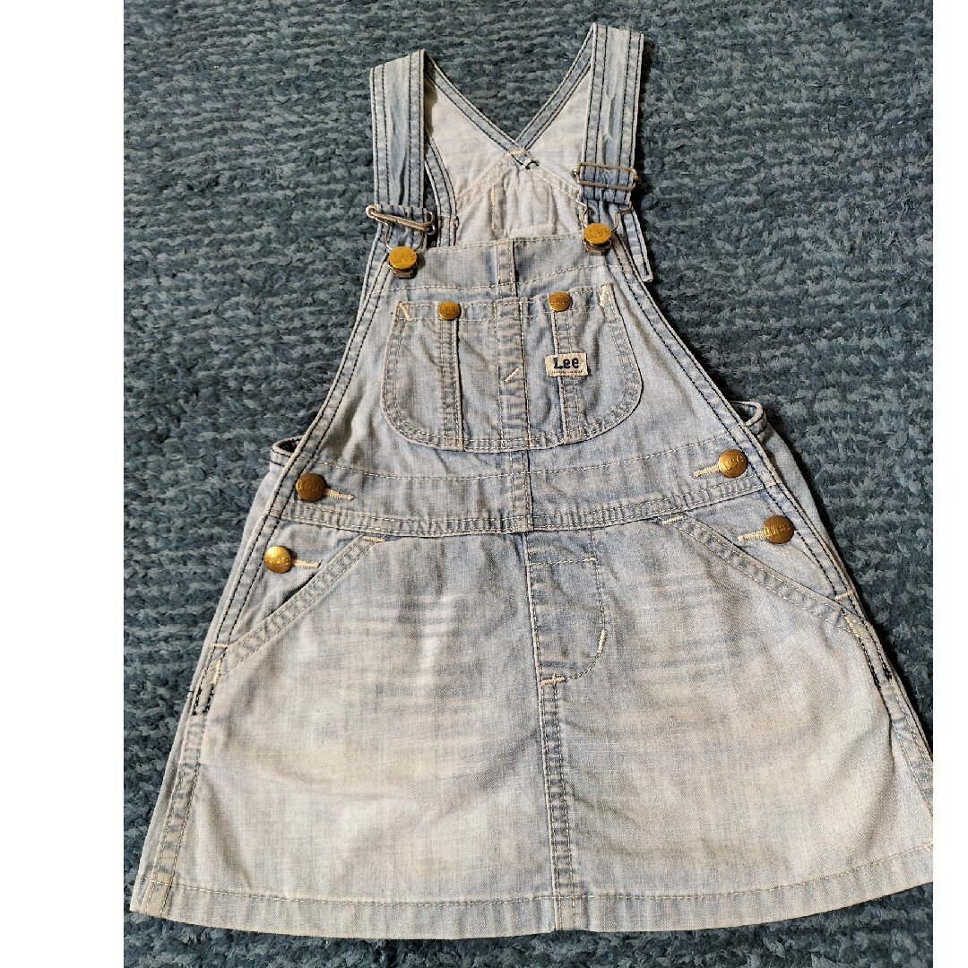 Lee(リー)のLeeデニムスカート90サイズ キッズ/ベビー/マタニティのキッズ服女の子用(90cm~)(スカート)の商品写真