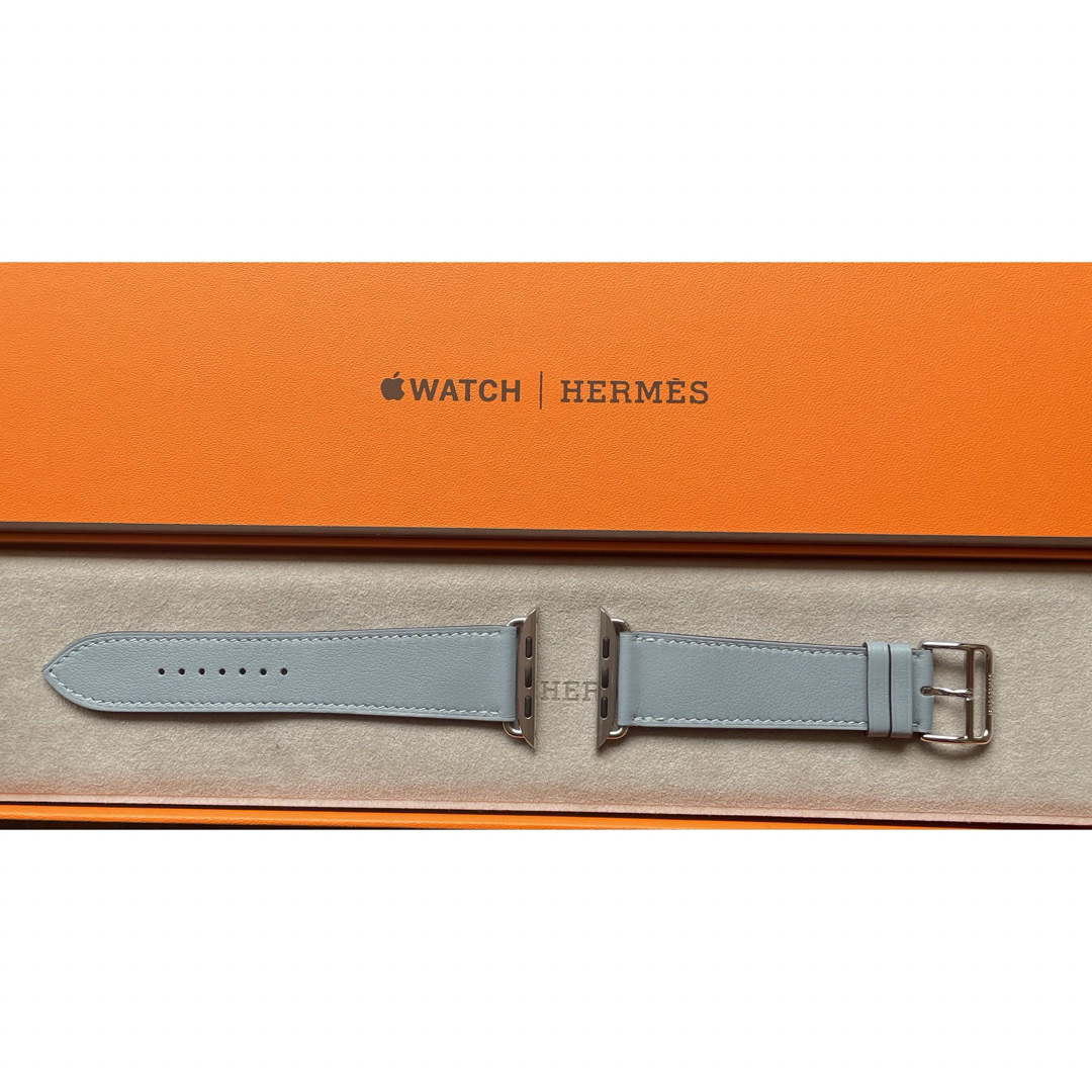 廃盤レア】Apple Watch HERMES レザーバンド - レザーベルト