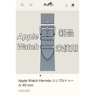 Hermes - 超美品Apple Watch HERMES44mm用シンプルトゥールラリー