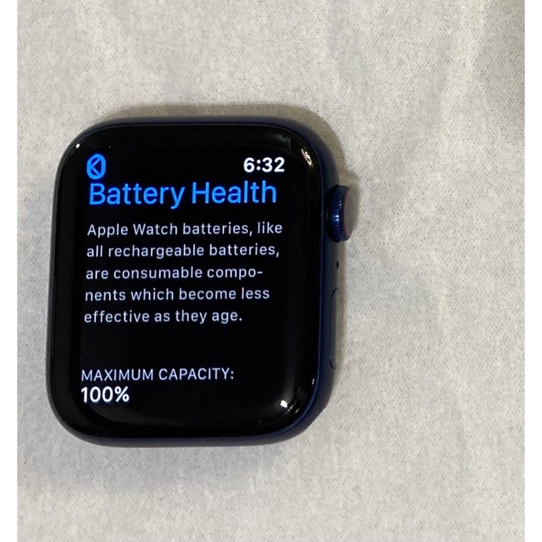 Apple Watch - Apple Watch 6 44mm GPS+cellular アルミニウムの通販