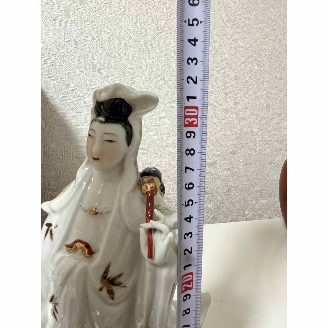 中国美術 景德鎮 唐物 骨董 ◇観音菩薩 白磁 観音像年代物 中国美術 景德鎮 唐物 骨董 ◇観音菩薩 白磁 観音像年代物