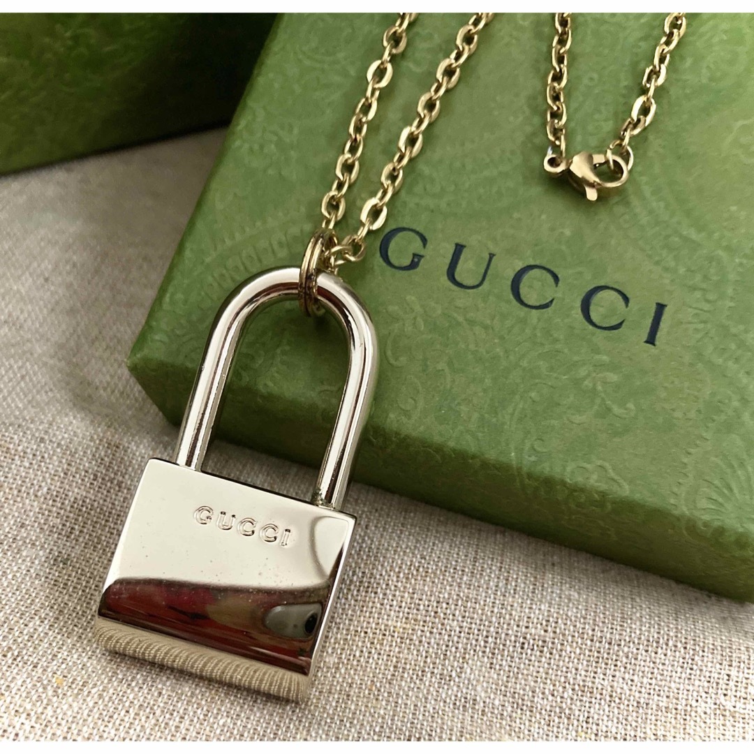 Gucci   希少 GUCCI/グッチ パドロック/カデナ/南京錠 ネックレス