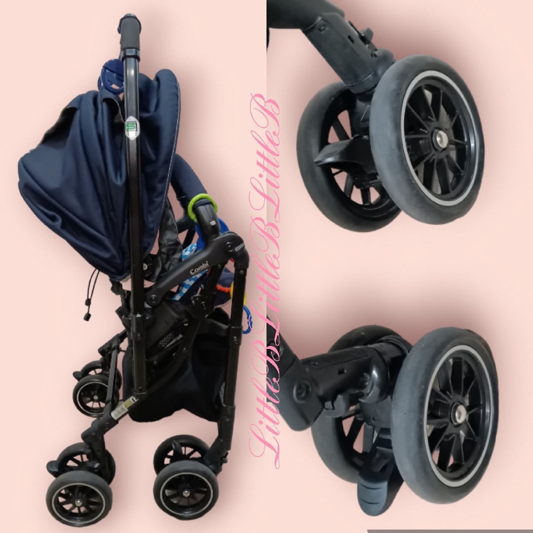 combi - コンビ 新品シート付 オマケ付 両対面式 4キャス 軽量4kg A