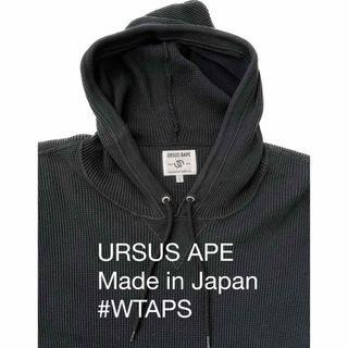 アベイシングエイプ(A BATHING APE)のURSUS APEサーマルフーディL日本製(パーカー)