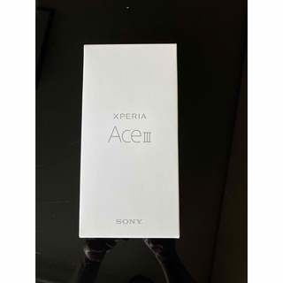 Xperia - 新品　SONY Xperia Ace III SOG08 グレー