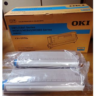 沖電気工業 - OKI イメージドラム(ドラム添付品シアン×2 マゼンタ×1