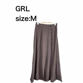 グレイル(GRL)のGRL ロングスカート　サイズＭ(ロングスカート)