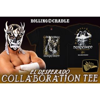 エル・デスペラード Tシャツ 新日本プロレス 鈴木みのる ローリングクレイドル