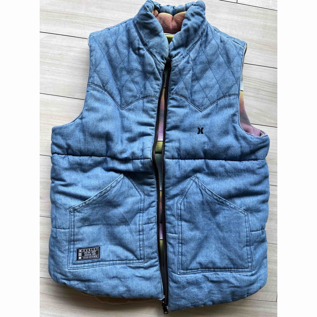 Hurley ハーレー リバーシブルダウンベスト | フリマアプリ ラクマ