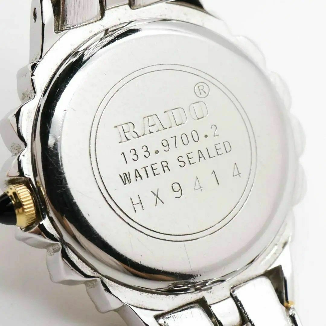 RADO(ラドー)の《希少》RADO 腕時計 シルバー ベゼル石付き ラグジュアリー レディース1 レディースのファッション小物(腕時計)の商品写真