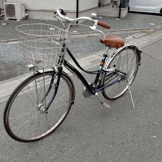 オシャレでタフな通学通勤向け自転車　ブリヂストン ロココ　M.XジュエルDブルー(自転車本体)