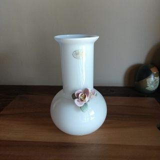 東海ガラス pine glass 花瓶 花器  ガラス 花柄(ガラス)