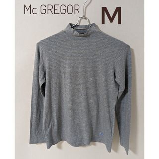 マックレガー(McGREGOR)のMc GREGOR マックレガー ボーダー ハイネック カットソー インナー M(カットソー(長袖/七分))