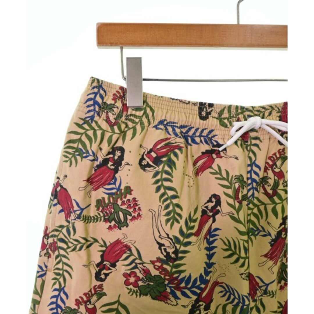ALDIES アールディーズ ショートパンツ M ベージュ系(総柄)