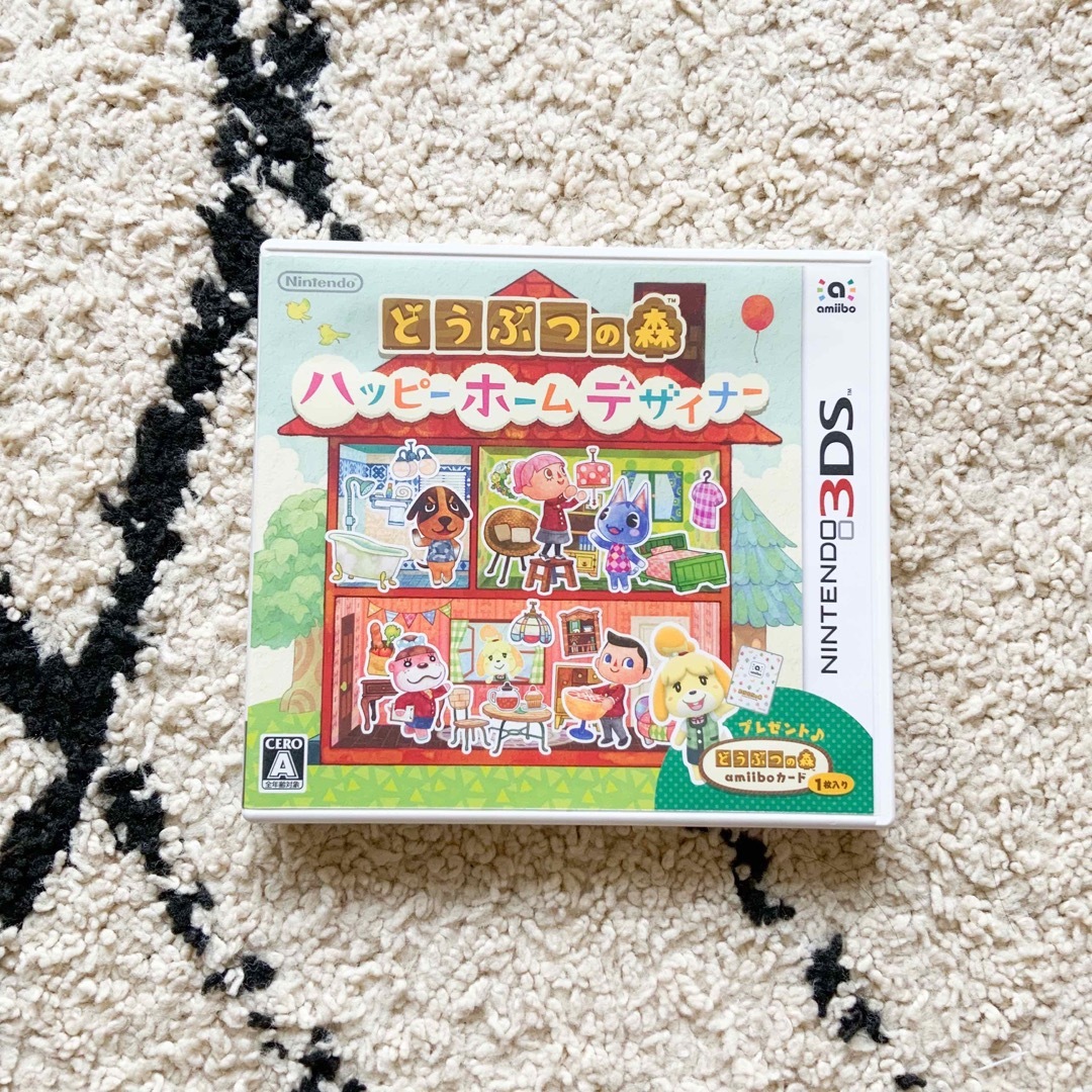 任天堂(ニンテンドウ)のどうぶつの森 ハッピーホームデザイナー 3DS エンタメ/ホビーのゲームソフト/ゲーム機本体(携帯用ゲームソフト)の商品写真